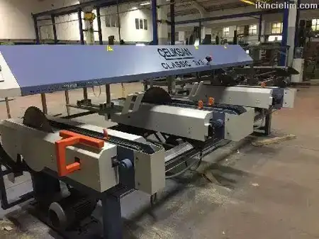 Üç Bıçaklı Kalas ve Tahta Boylama Makinası