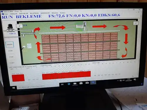Isıl İşlem ve Kurutma Fırını